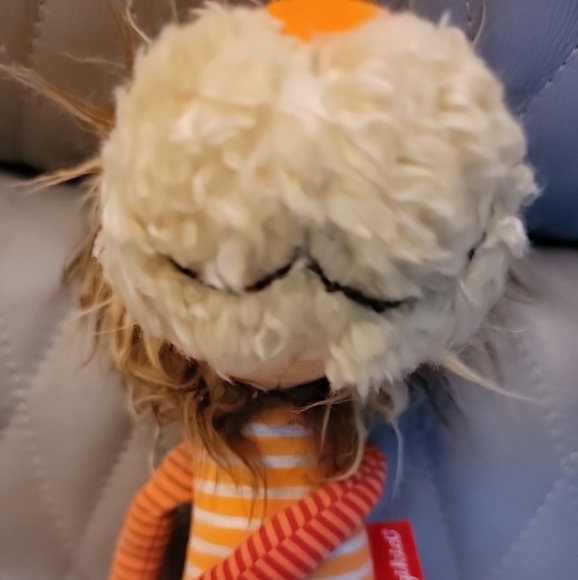 Sigikid Patchwork Sweety Lion Plush 15" Sitting Soft Toy Stuffed Animal - Picture 6 of 8